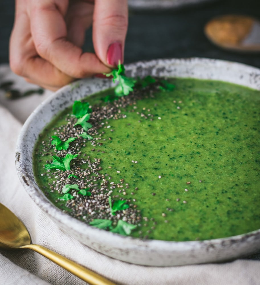 Great  immune-boosting vegan vegetable soup recipe