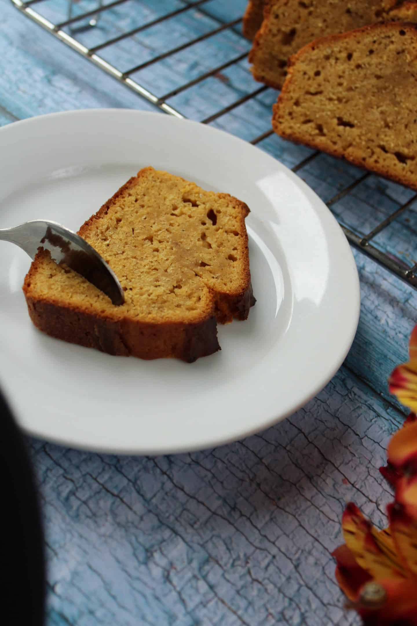 Your New Fall favourite pumpkin Vegan bread – to die for!