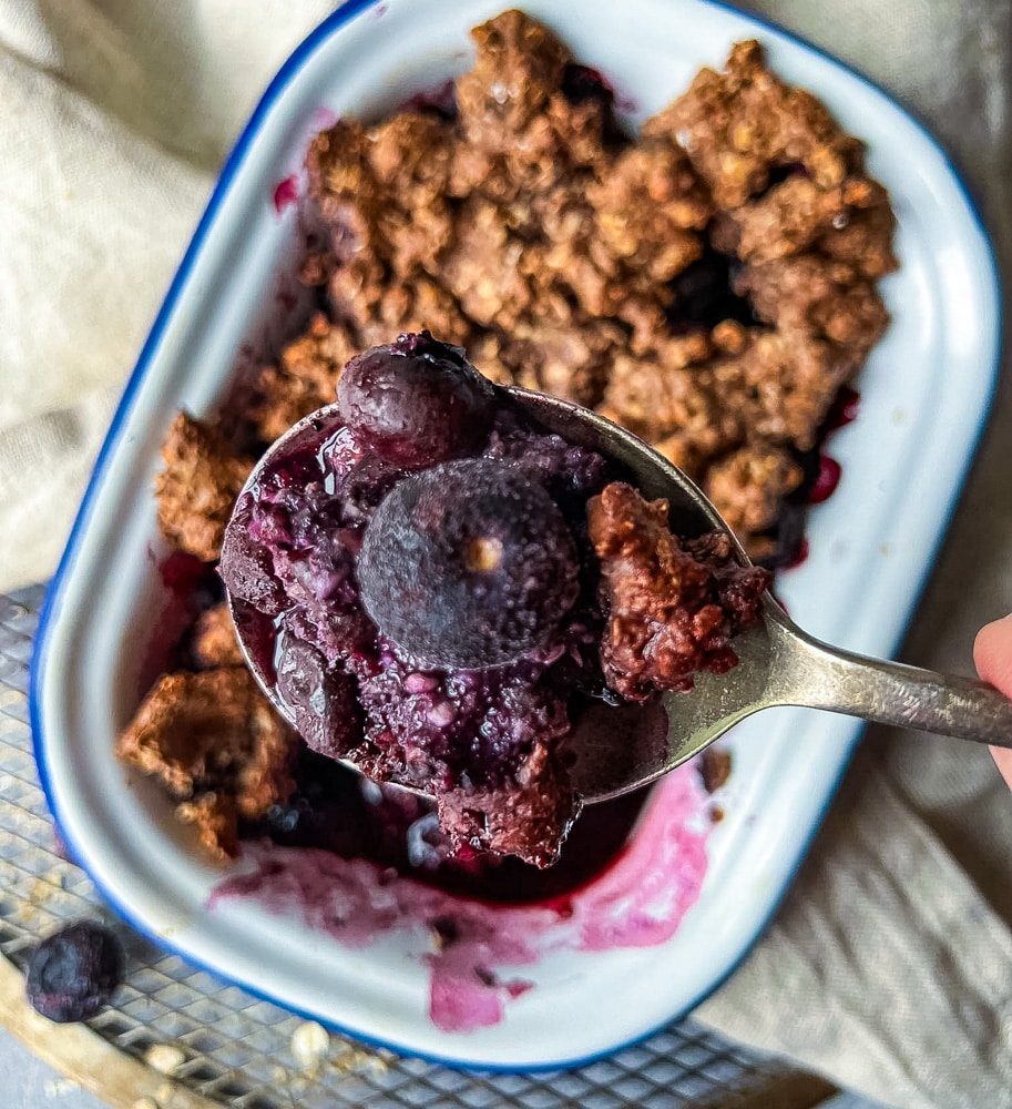 Protein oat crumble – Easy crunchy, high-protein breakfast