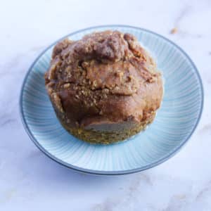 vegan pumpkin muffin