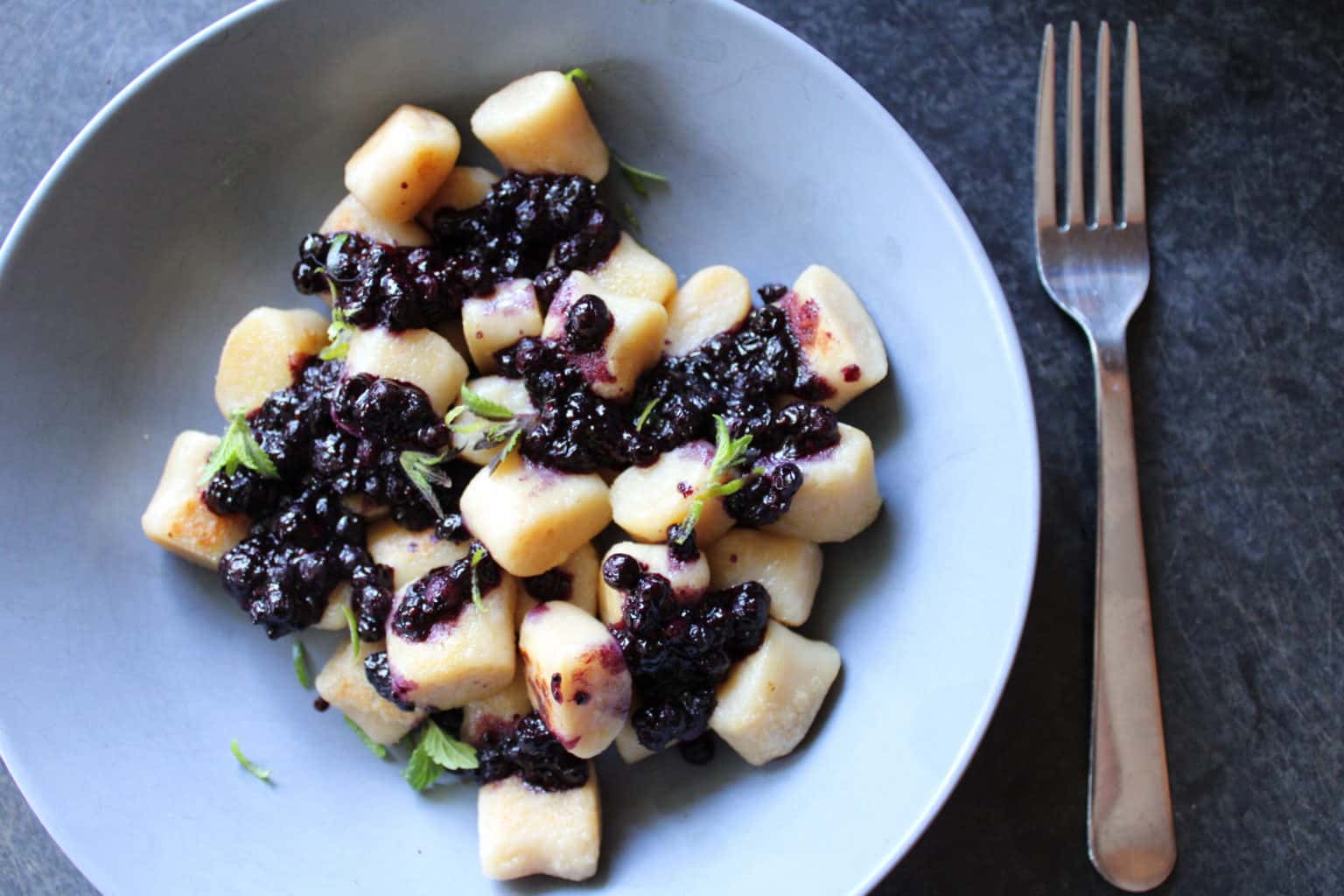 Tofu gnocchi easy to make, soft and delicious · Pronounced