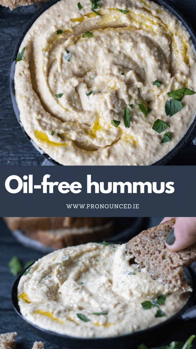 oil-free hummus
