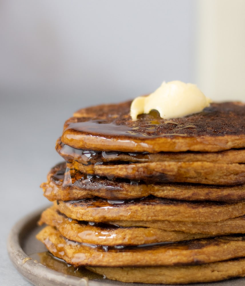 vegan sweet potato pancakes