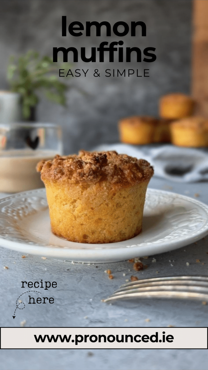 Vegan Lemon Muffins